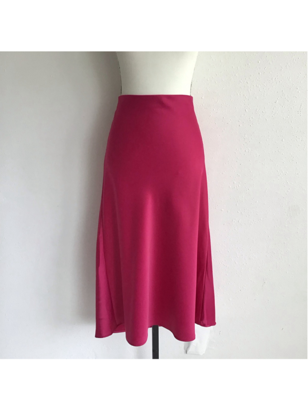 Rachel Zoe Women Elegant Midi A-Line Slip Skirt Size 10 Pink